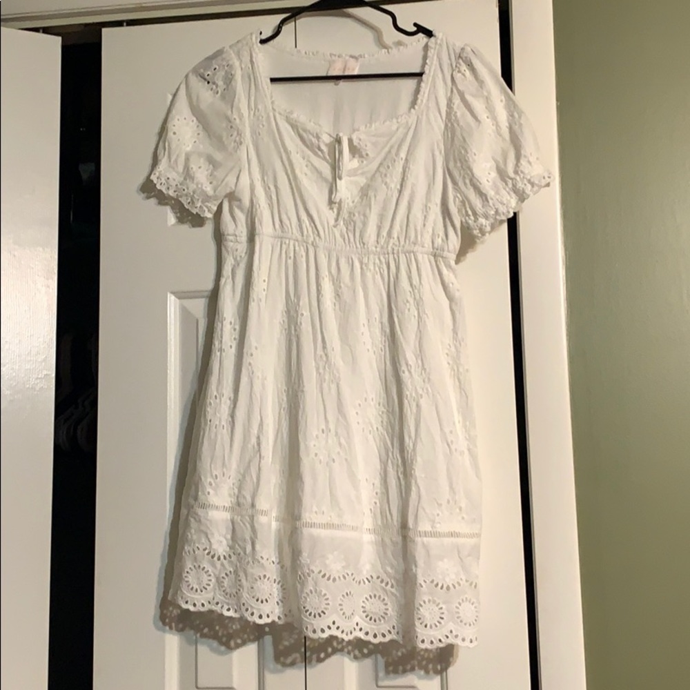 White dress
